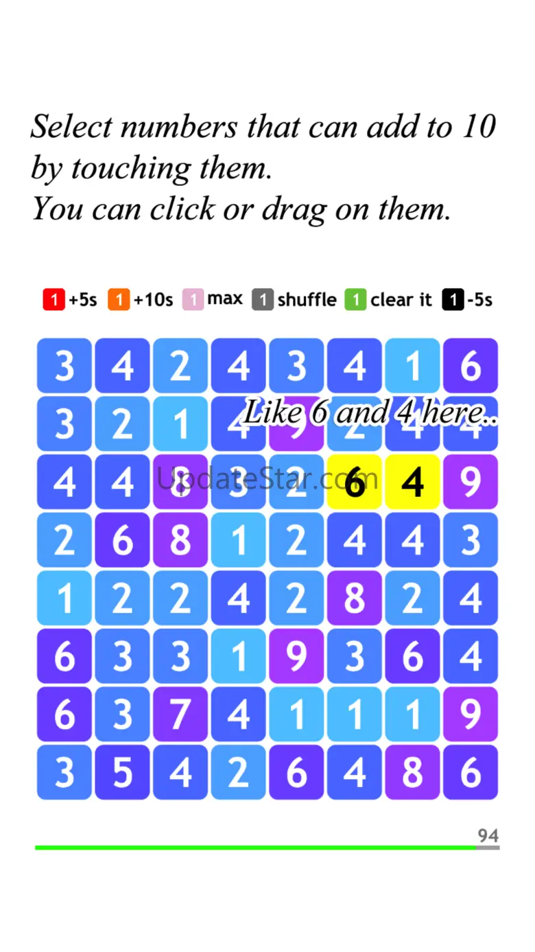 Add to 10 Plus: Number Game 2.2