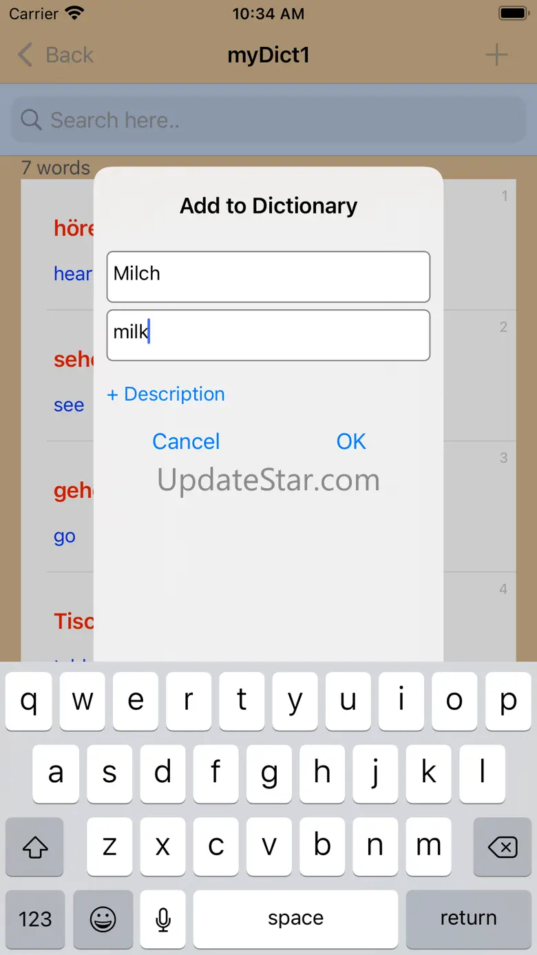 Build Own Dictionary 1.1.4