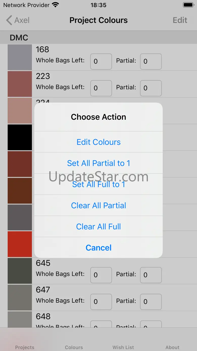 Diamond Painting Logbook 1.11.2