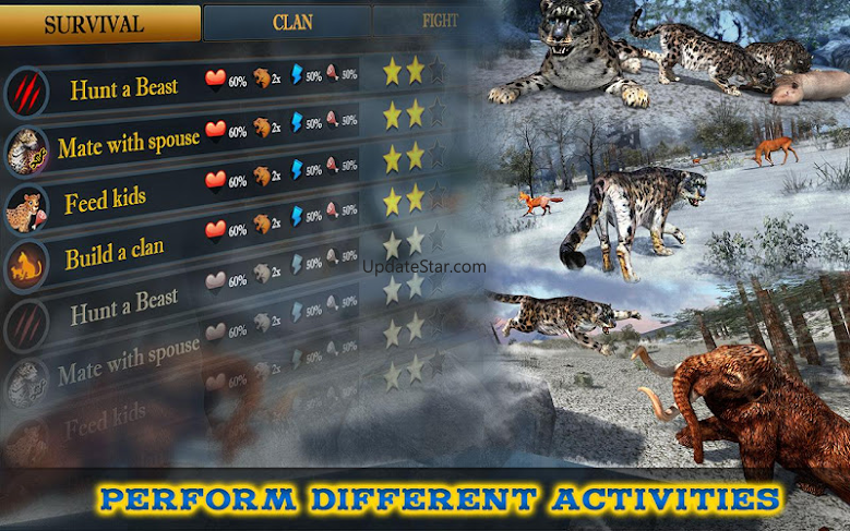 Forest Snow Leopard Sim 1.0