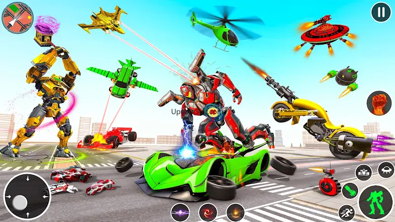 Ambulance Transform Robot Game 2.33