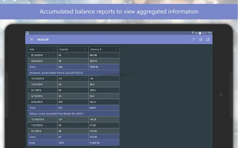 MobiDB Database - relational d 12.3.0.463