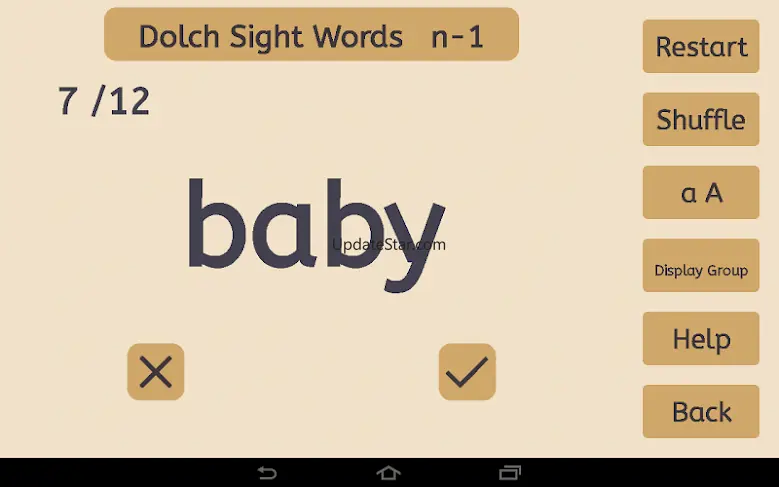 my reading words 0.18