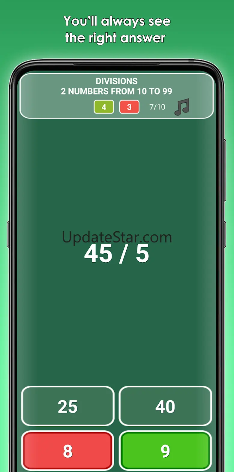 Math games to learn by playing Math games 0.4