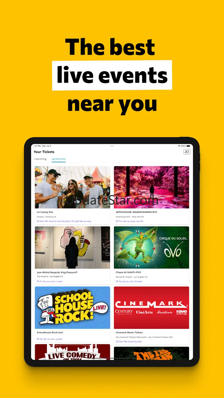 Goldstar - Buy Tickets 5.0.6