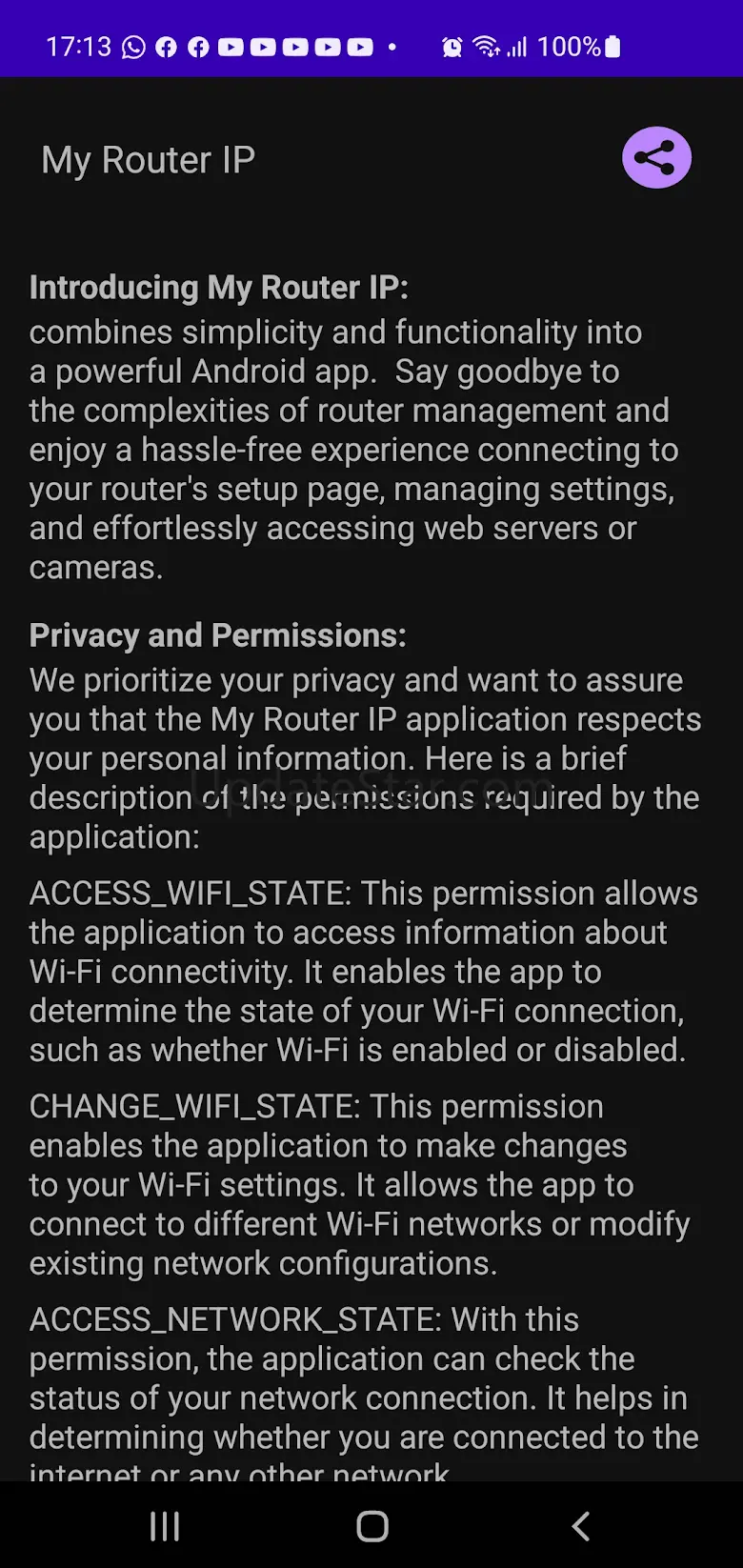 My Router IP (Setup Page) 3.2