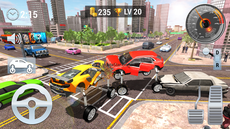 Elevated Car Crash Driver 2020 1.2