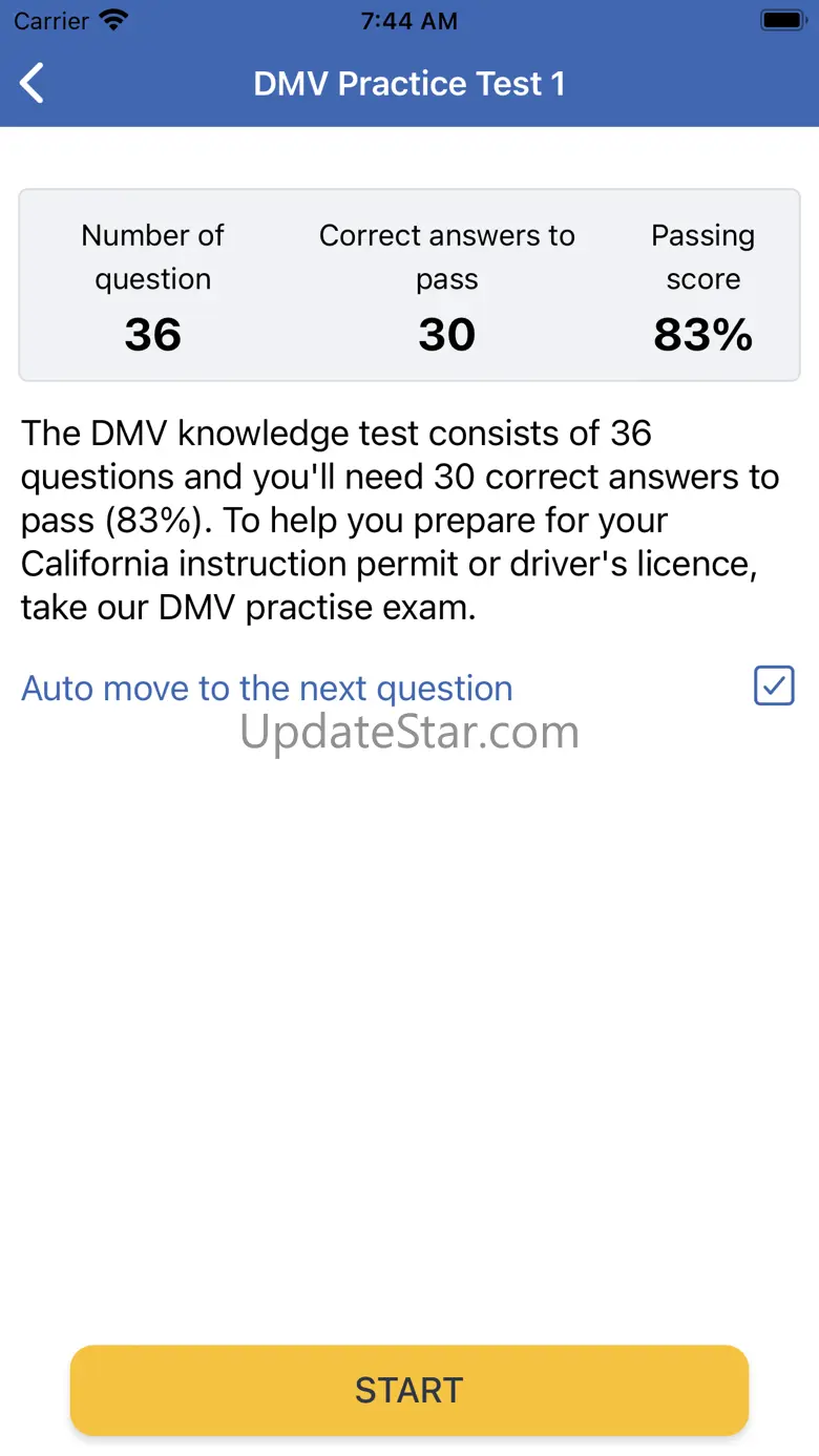DMV Written Test 2023 1.4