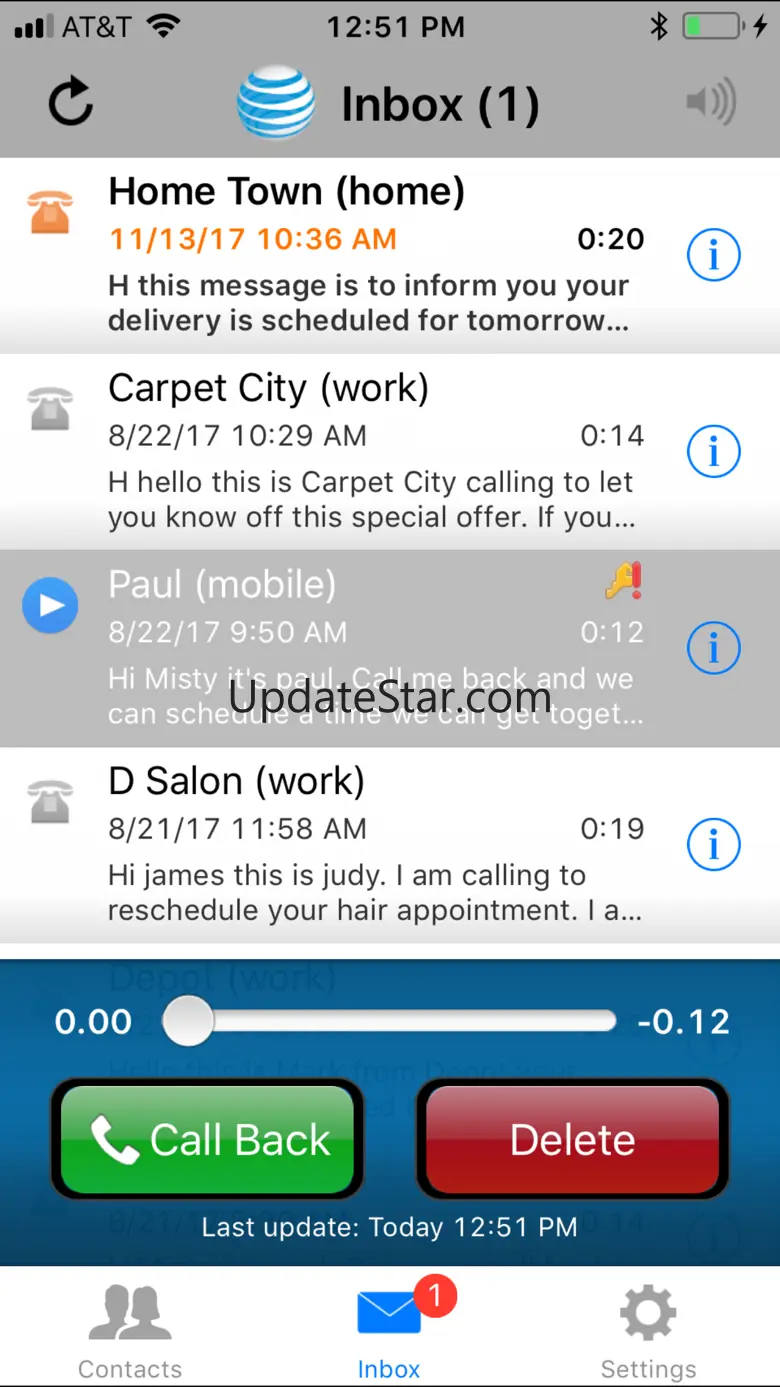 AT&T Voicemail Viewer (Work) 1.15.0