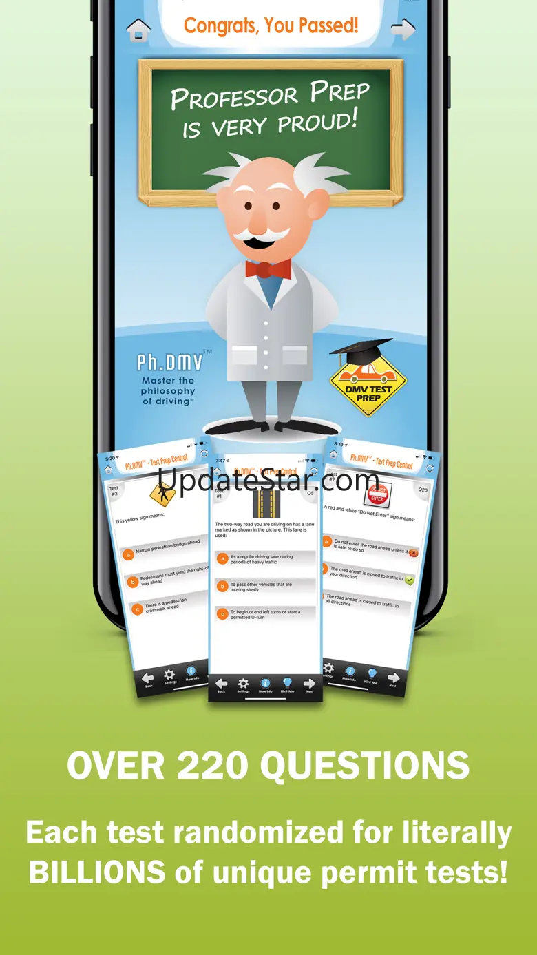 Ph.DMV Permit Practice Tests 1.3