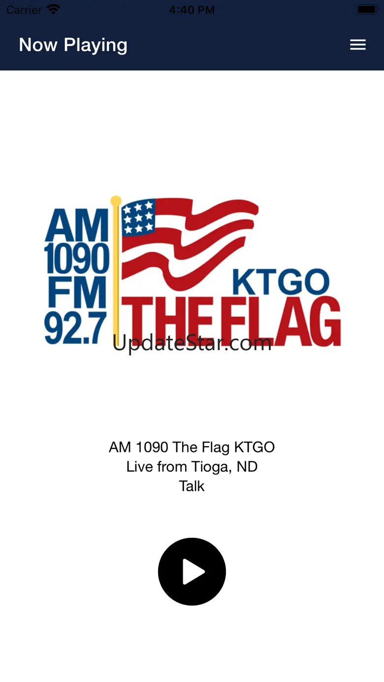AM 1090/FM 92.7 The Flag KTGO 7.0.59