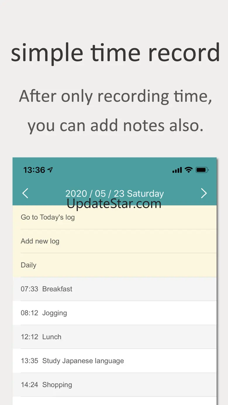 Records time Easily –Timestamp 1.5.4