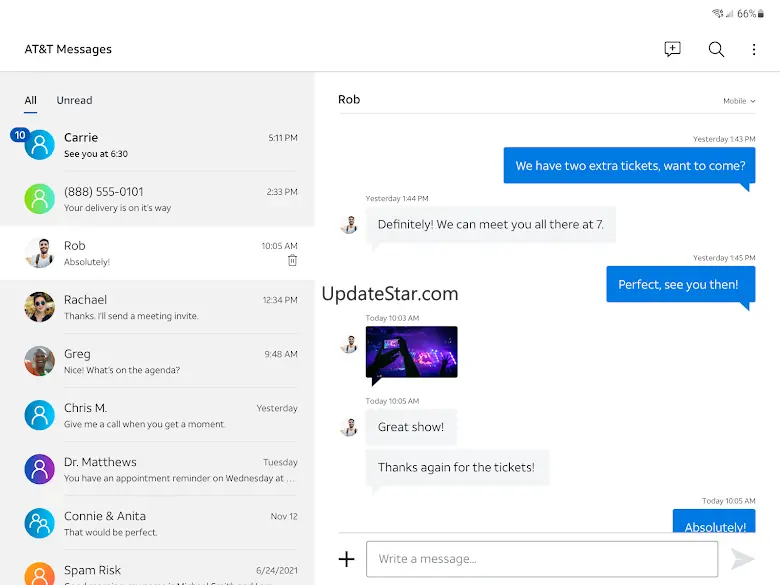 AT&T Messages for Tablet 4.34.0.02774