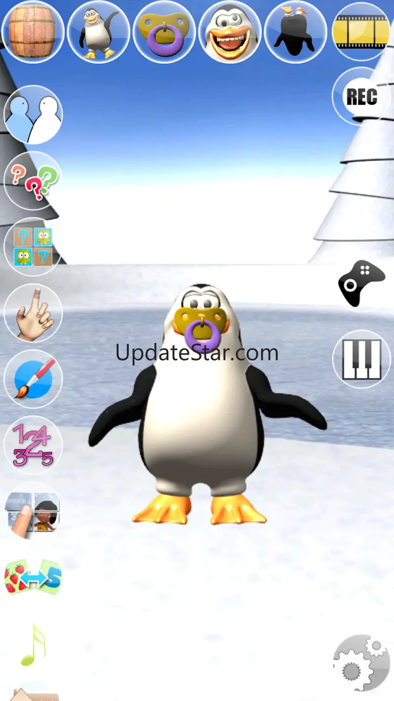 Sweet Little Talking Penguin 240920