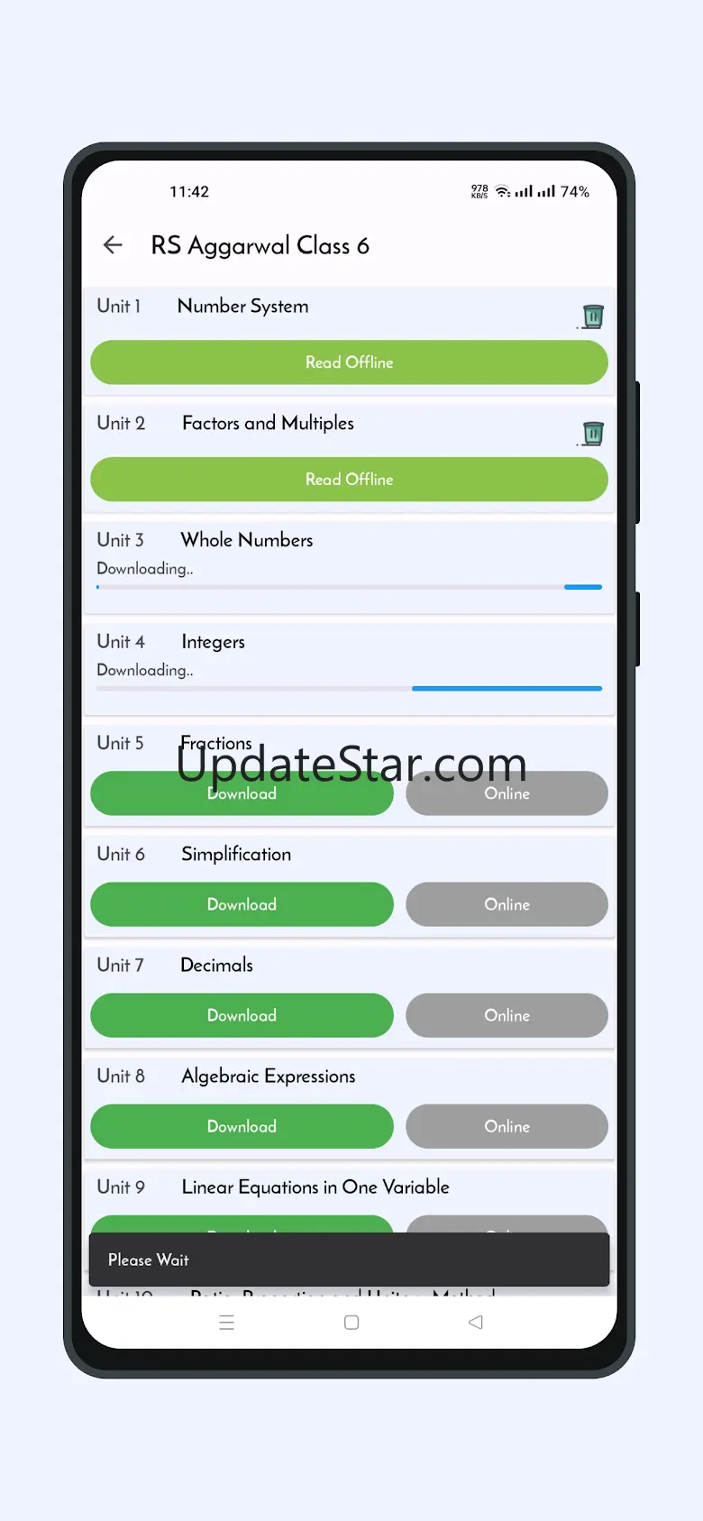 RS Aggarwal Solutions 6 to 10 4.8