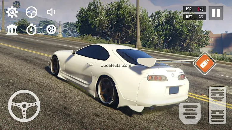 Toyota Supra Simulator GT Race 1.0