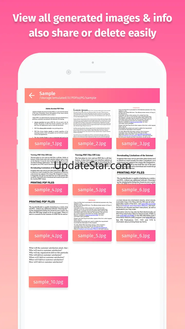 Free PDF to JPG - PDF to Image 1.7