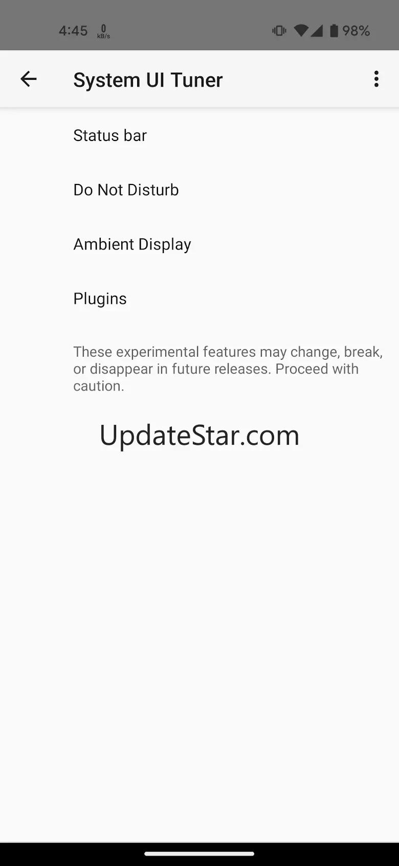 System UI Tuner 1.5.1