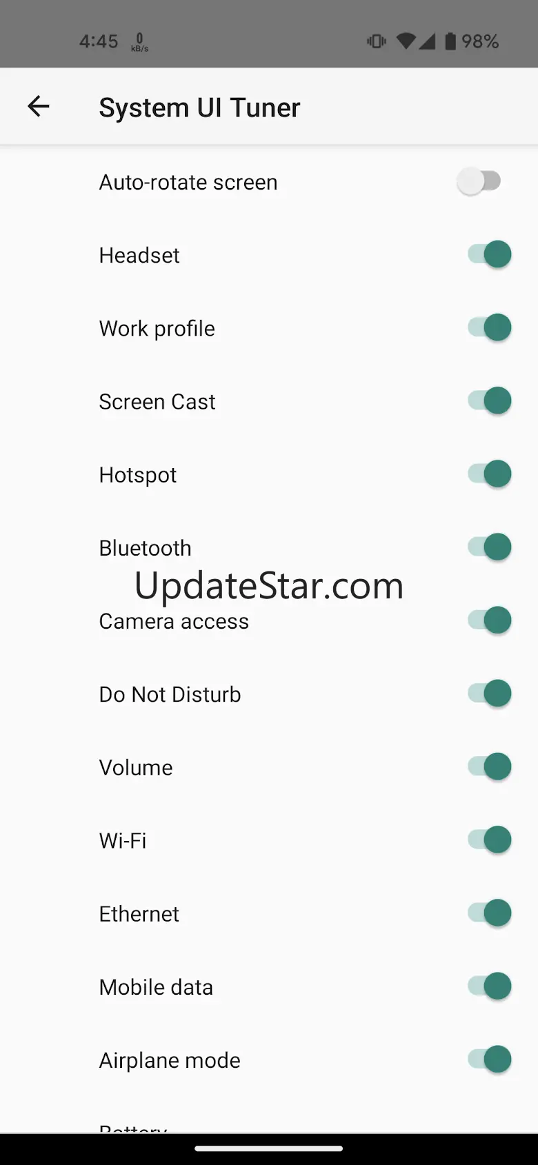 System UI Tuner 1.5.1