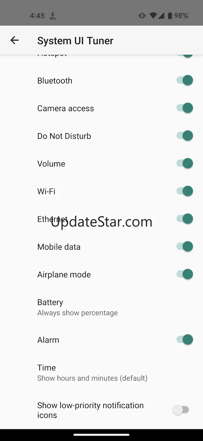 System UI Tuner 1.5.1