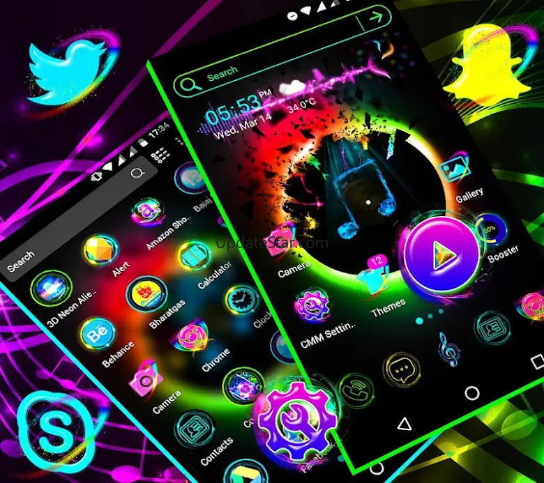 Music Launcher Theme 5.1