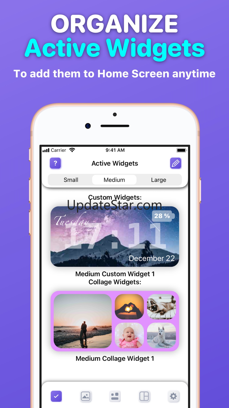 Home Screen Widgets Widgetizer 1.1