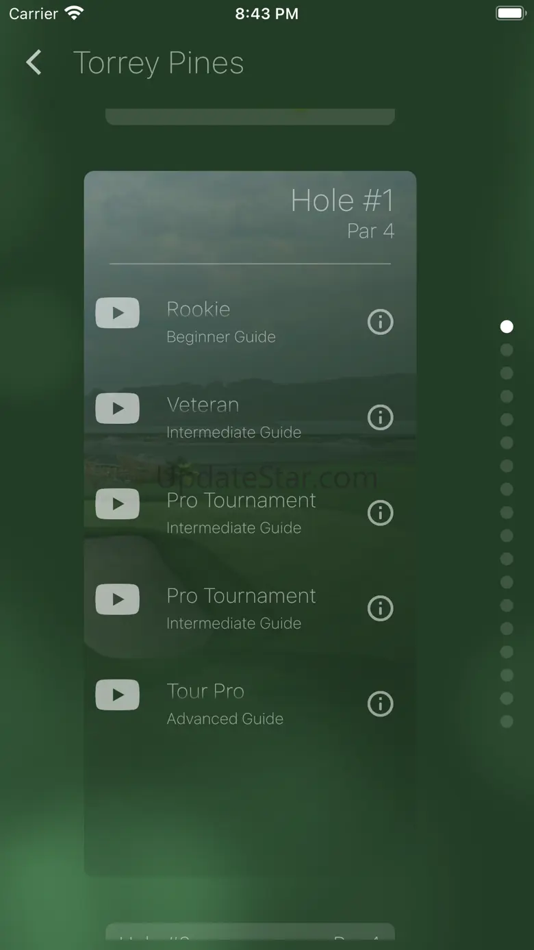 Guide for Ultimate Golf 1.4.2