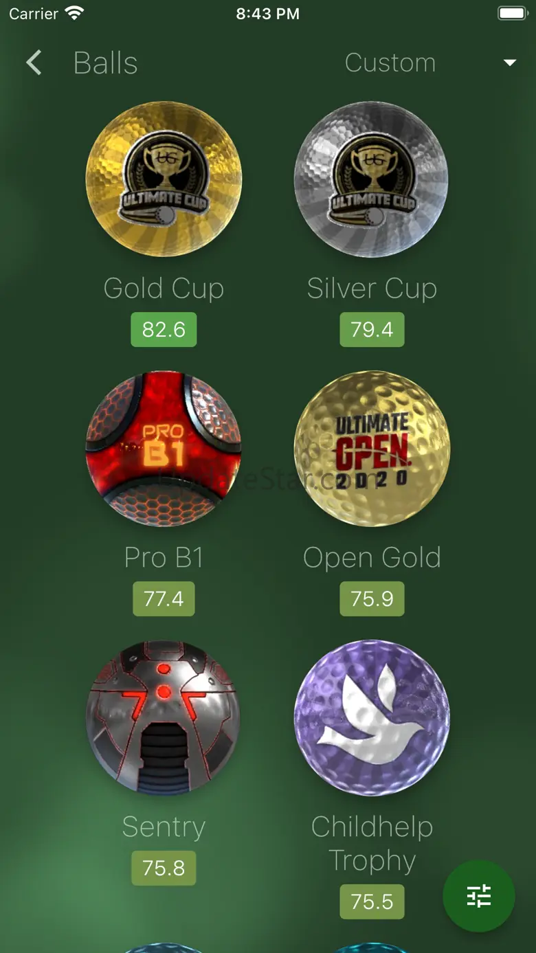 Guide for Ultimate Golf 1.4.2