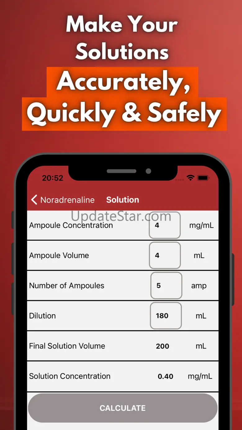 Drug Infusion in UCI Emergency 2.6.1