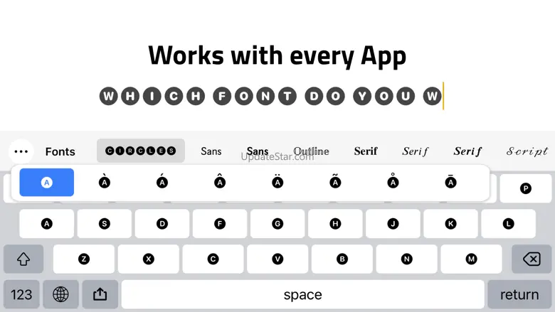 Fonts keyboard - for iPhones 1.0.6