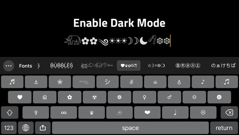Fonts keyboard - for iPhones 1.0.6