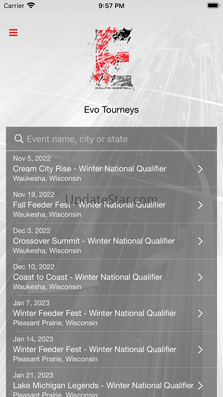Evo Tourneys 5.10.3