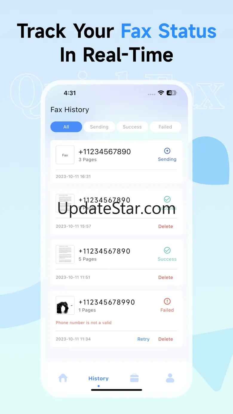 QuickFax - Send Fax from Phone 2.2