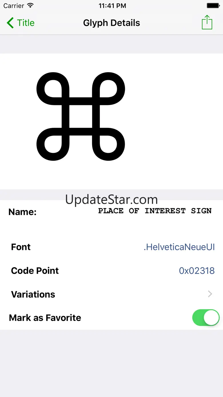 Unicode Character Viewer 1.8.1