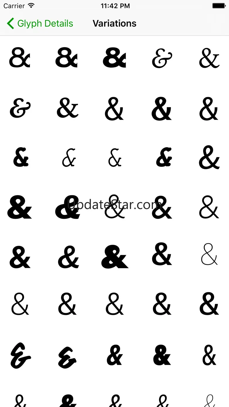 Unicode Character Viewer 1.8.1