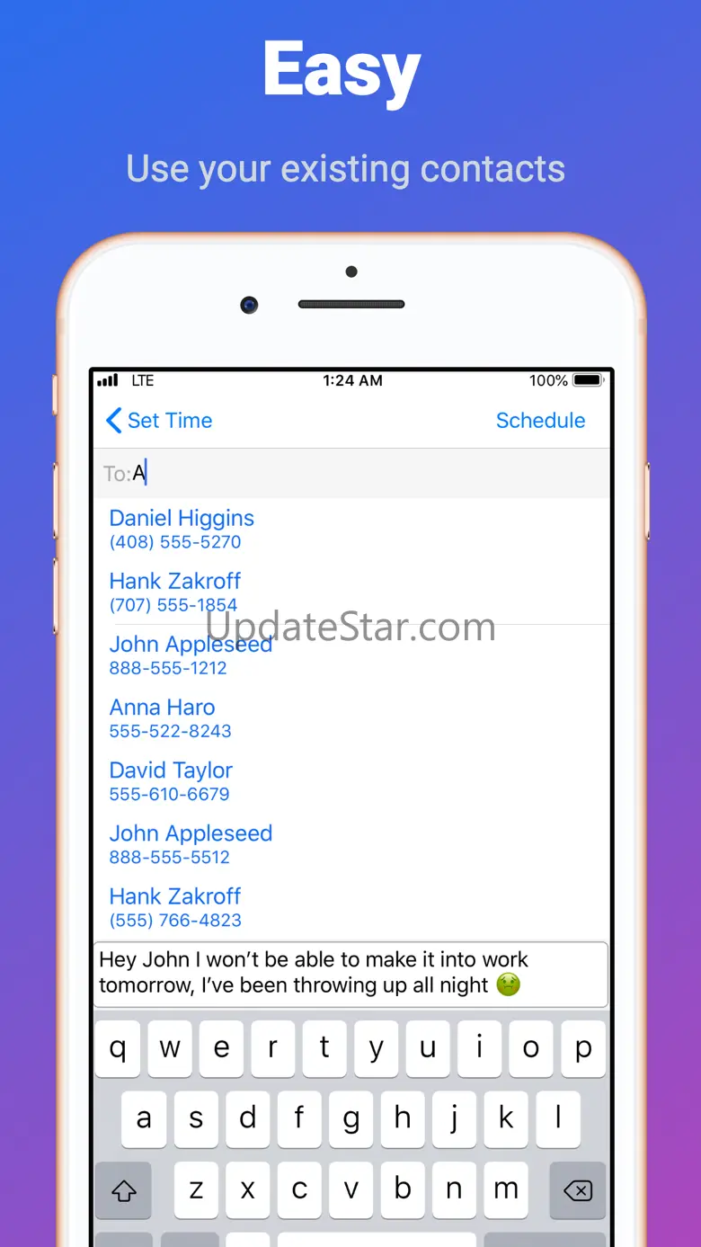 Text Delay - Schedule SMS 1.0