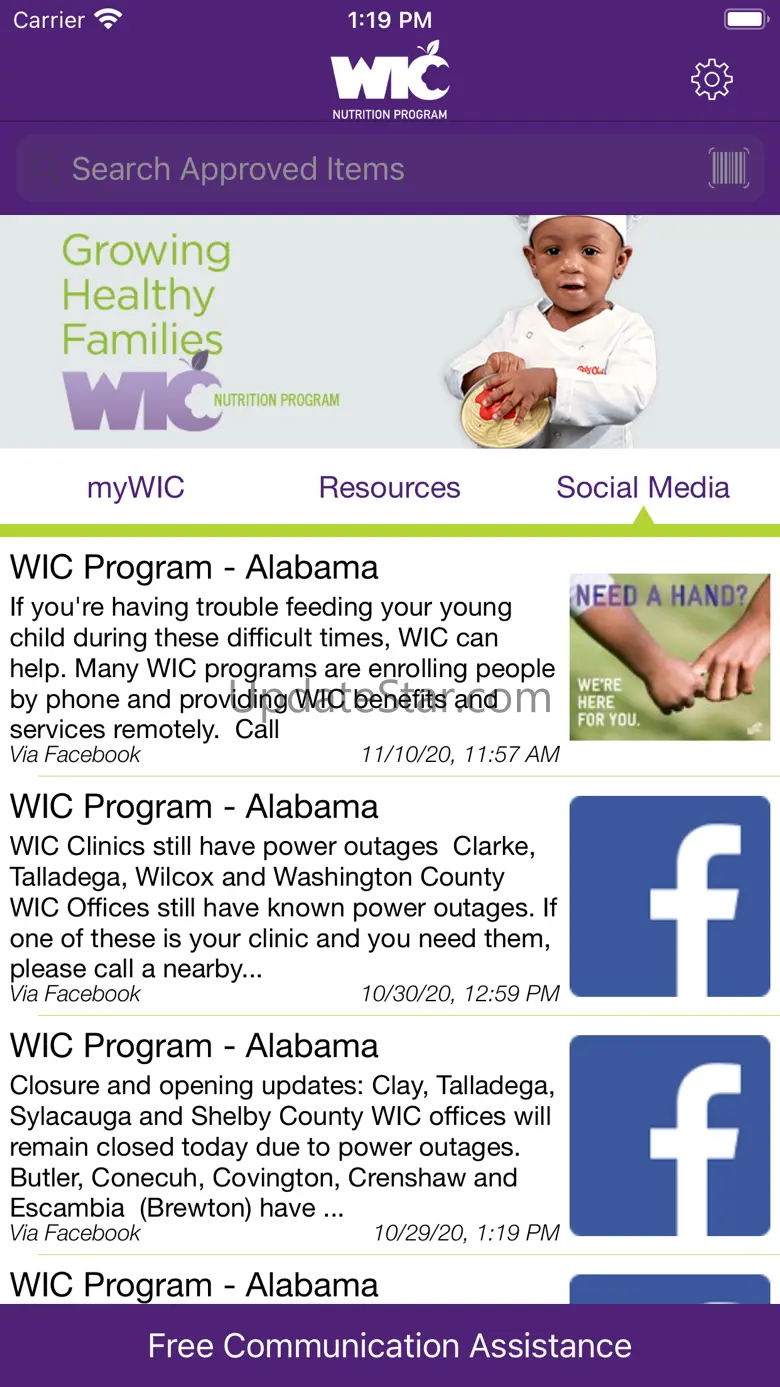 Alabama WIC 2.1.0