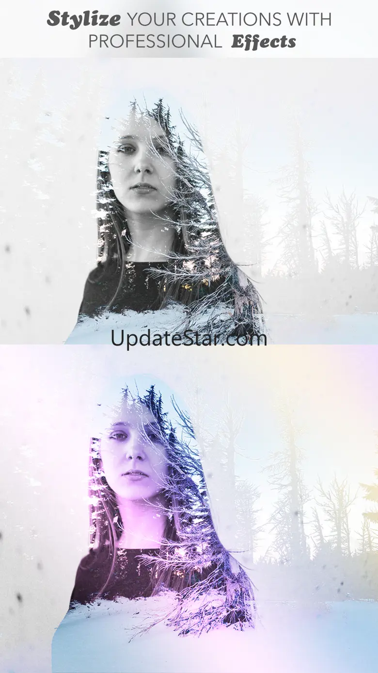Lay.Over - Double Exposure Photo Edit.or Blend & Overlapping Yr Image.s 1.5