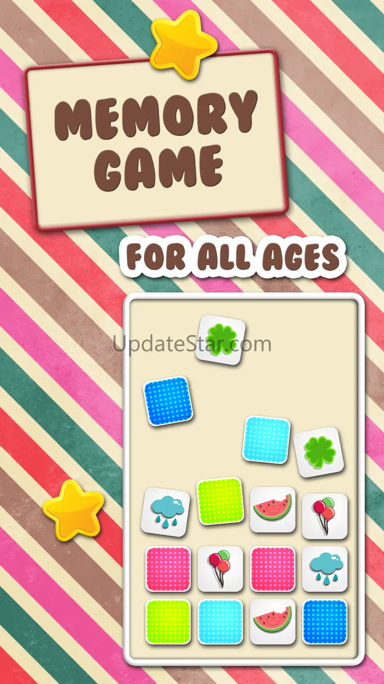 Memo Boost & Card Match – Memory Improving Game for All Age.s with Cute Pic.s and Multi Player Mode 1.0