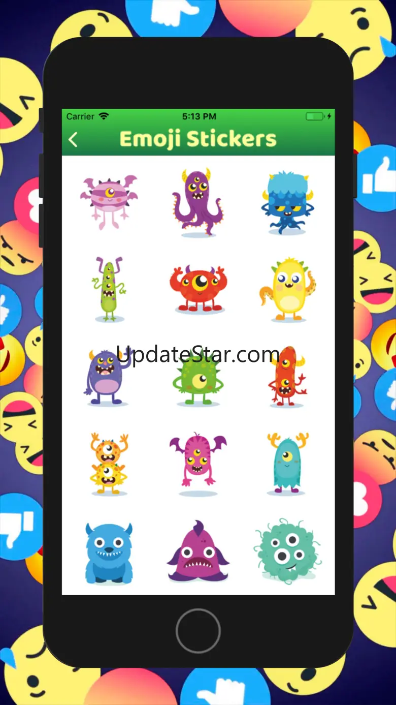 Emoji Face Stickers 1.2