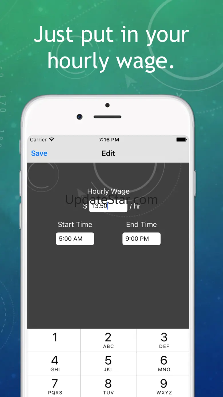 Real-Time Pay – watch your earnings grow 1.0