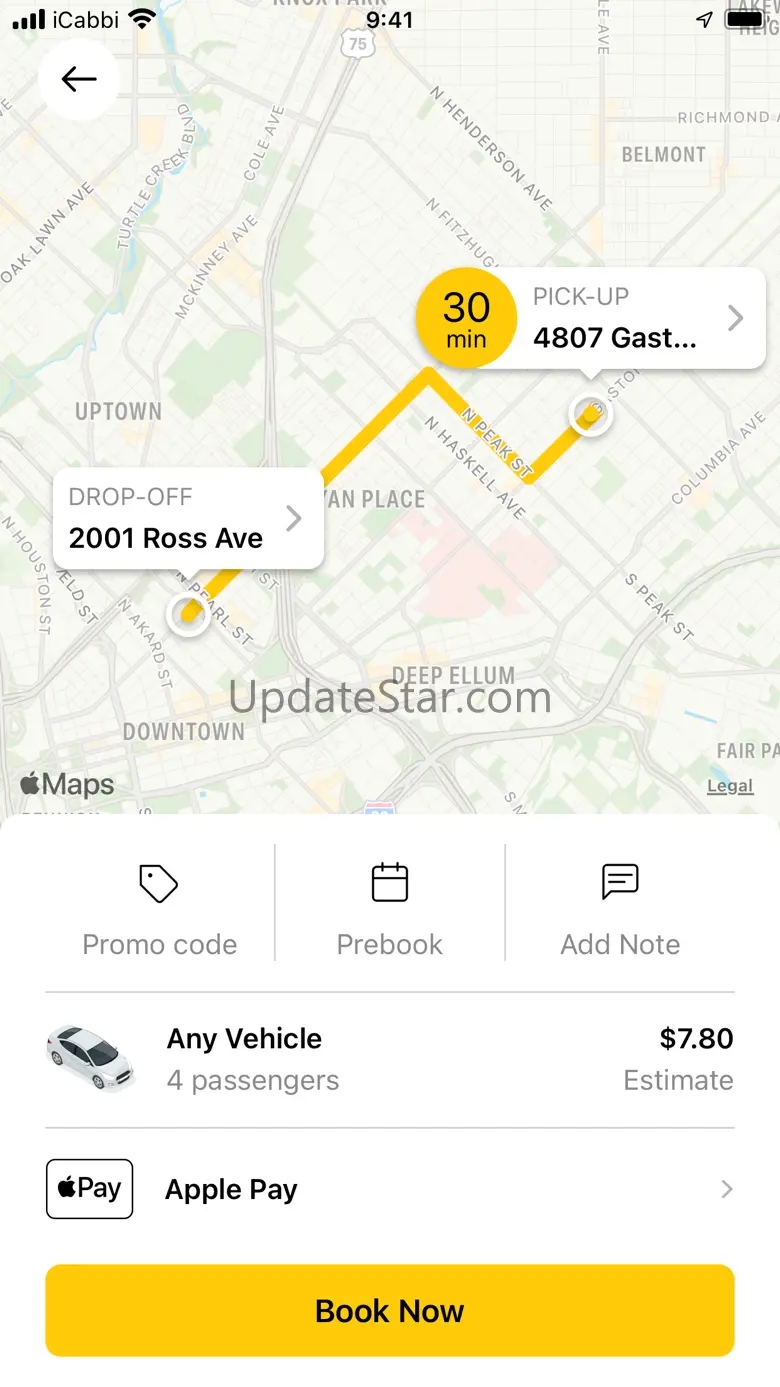 Yellow Cab Dallas 335.14.0