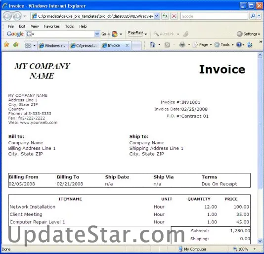 Billing Organizer Pro 3.2