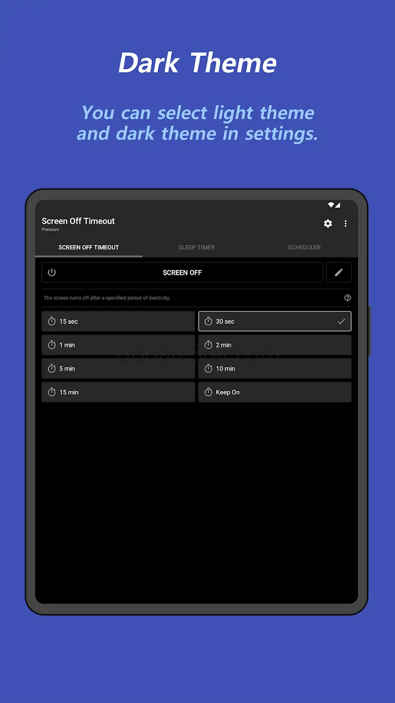 Screen Off Timeout 2.6.7