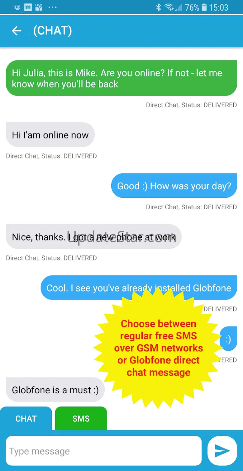 Globfone SMS Messenger 1.0.5