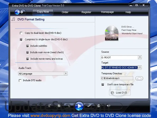 Extra DVD to DVD Clone 4.7