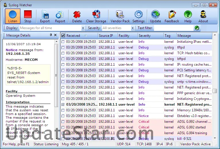 Syslog Watcher Pro Edition