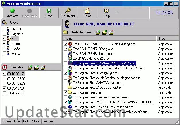 Access Administrator 5.104