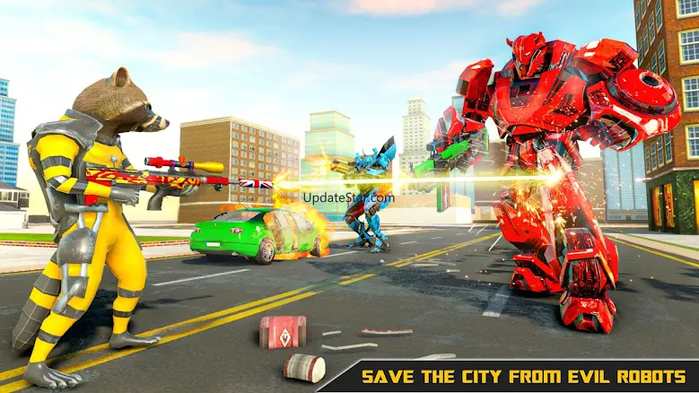 Raccoon City Robot Games 2