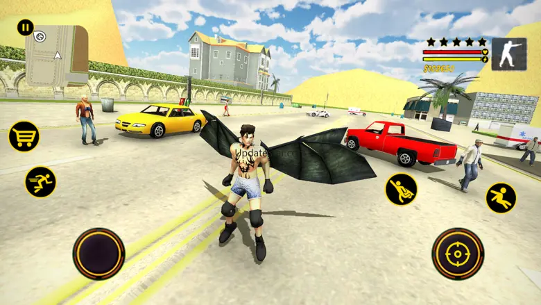 Flying Falcon hero Simulator 1.1